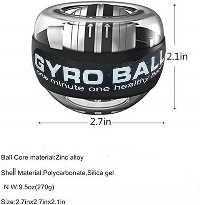 Auto-Start Wrist Strengthener Ball